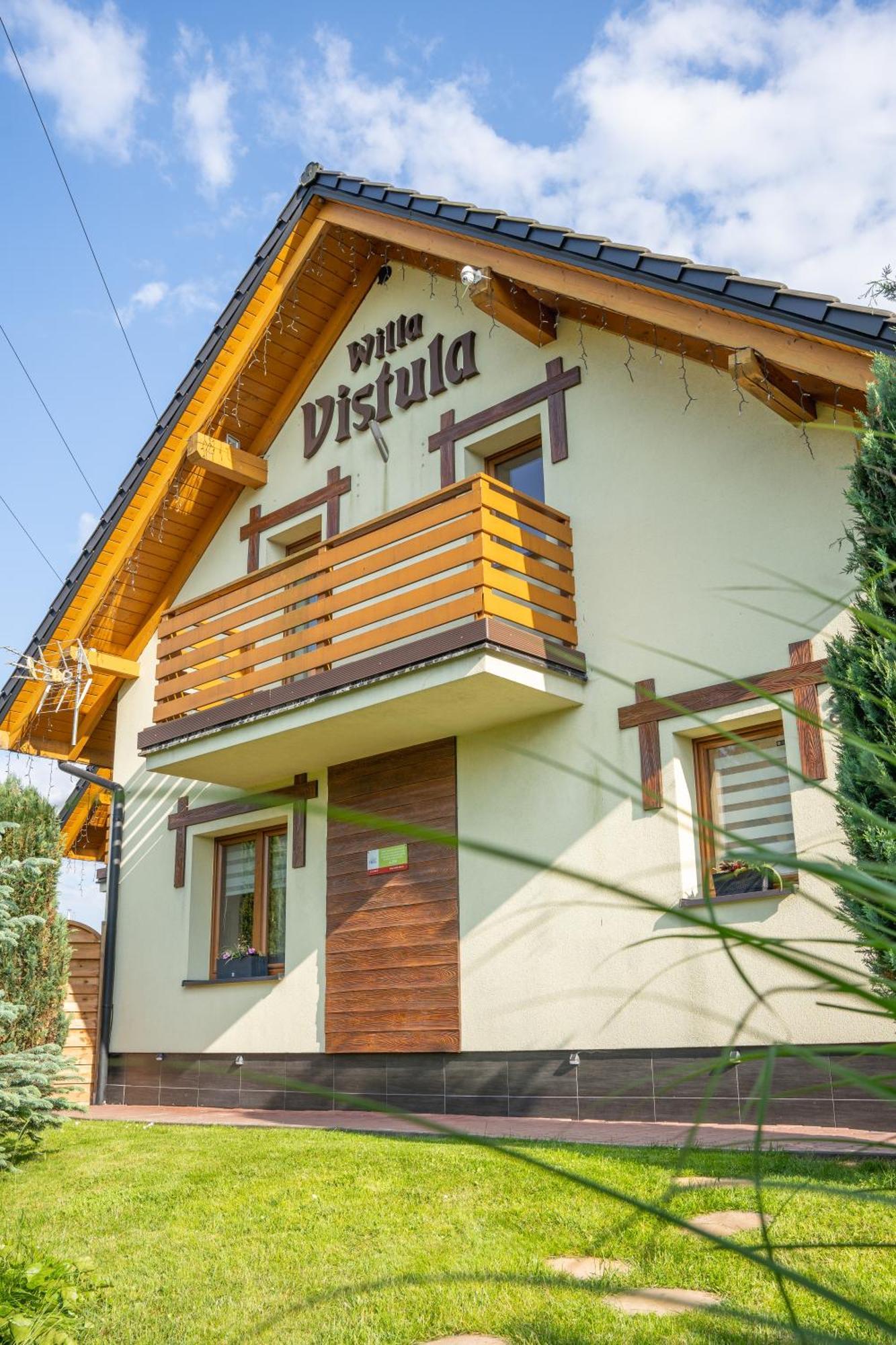 Willa Vistula Domki Na Wylacznosc Wisła Exteriör bild
